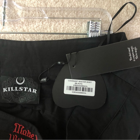 KILLSTAR covenant skater skirt - Picture 3 of 5
